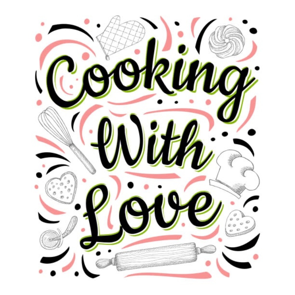 👩‍🍳 (3/$20) KITCHEN LOVE WALL DECAL 👩‍🍳